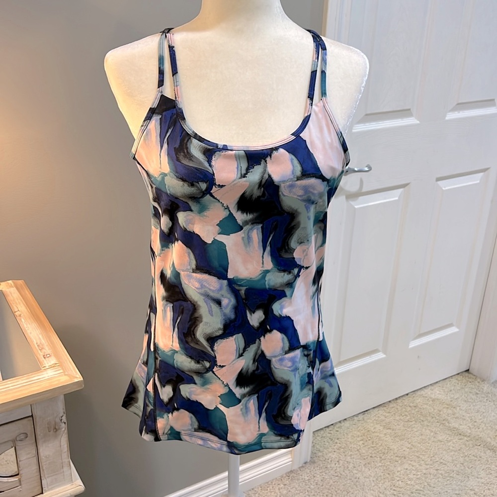 GAIAM Multicolor Abstract Tank Top